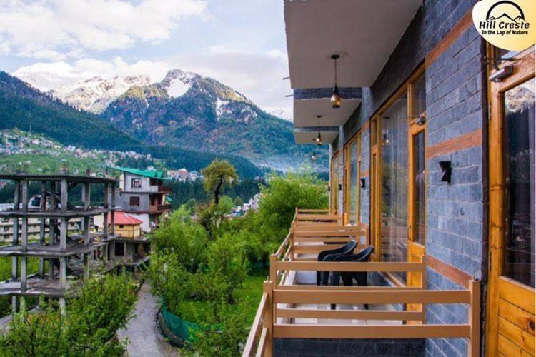 Hill Creste Manali Manāli Kültér fotó