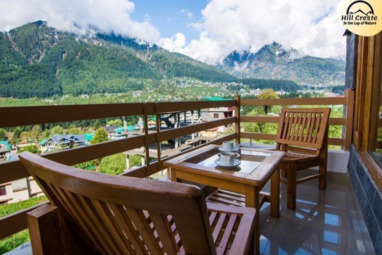 Hill Creste Manali Manāli Kültér fotó