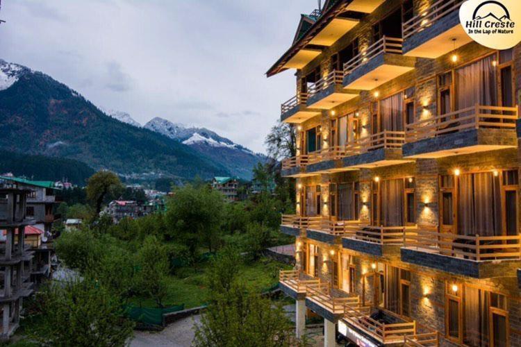 Hill Creste Manali Manāli Kültér fotó